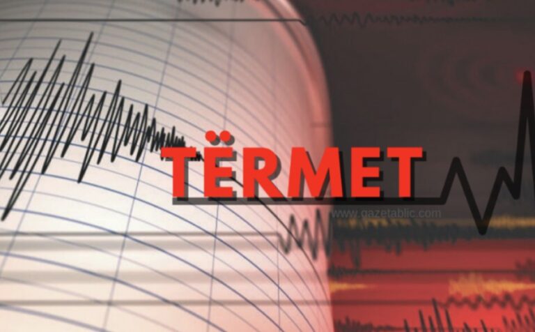 Banorët raportojnë lëkundje toke: Të dhënat teknike mbi tërmetin e mëngjesit të sotëm