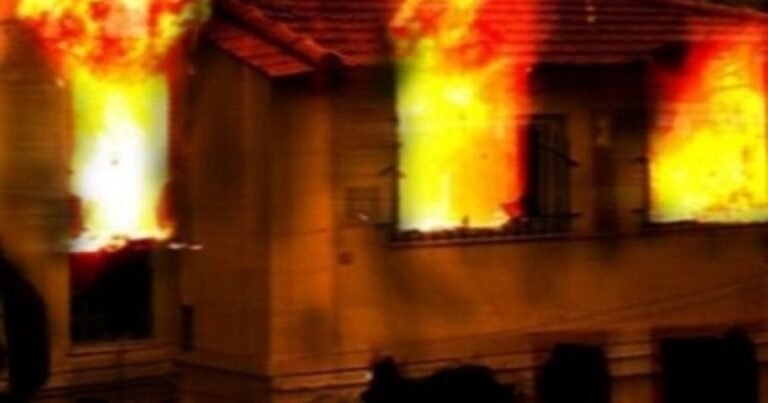 E RËNDË në Tiranë, burri i vë fIakën shtëpisë me fëmijët e tij brenda, donte të h*kmerrej për “tradhtinë” e gruas